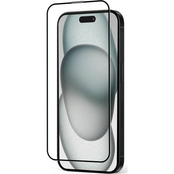 Crong Szkło hartowane 9H na cały ekran iPhone 15 Plus