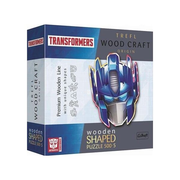 Trefl Puzzle drewniane 500+5 Autobot Optimus Prime TREFL