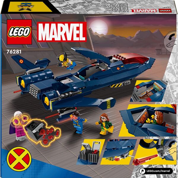LEGO Marvel Odrzutowiec X-Menów (76281)