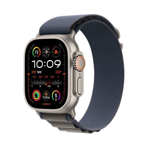 Apple Opaska Alpine w kolorze niebieskim do koperty 49 mm - rozmiar S