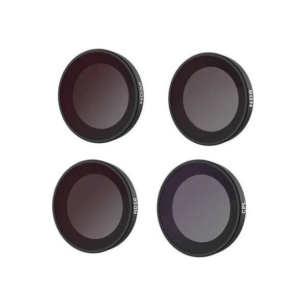 Telesin Zestaw 4 filtrów CPL/ND8/ND16/ND32 Telesin do kamery Insta360 GO3