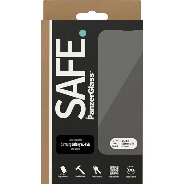 PanzerGlass Szkło ochronne PanzerGlass Safe do Samsunga Galaxy A34 5G