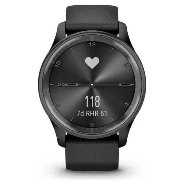 Zegarek sportowy Garmin Smartwatch sportowy Garmin Vivomove Trend Czarny Szary 010-02665-00