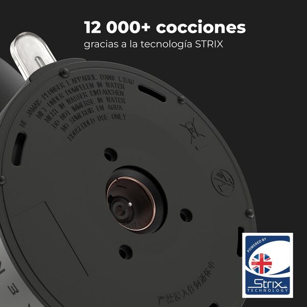 Czajnik Aeno Czajnik AENO EK3 (1.7 l), Mataliczny szary