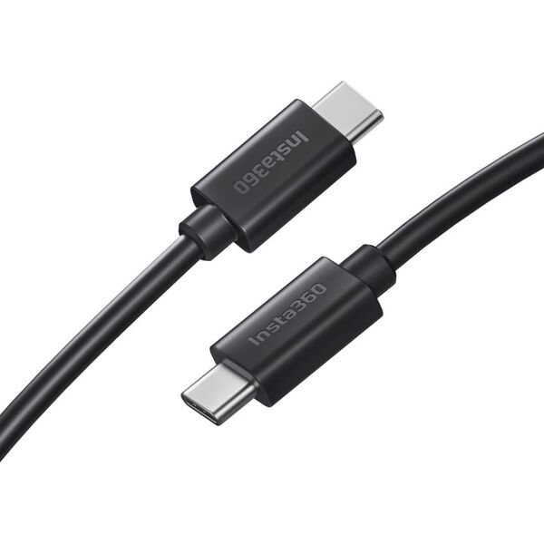 Kabel USB Insta360 USB-C - USB-C 0.5 m Czarny (CINSBAJB)