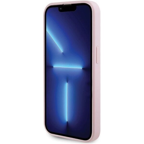 Guess Guess GUHMP14XPSAHMCP iPhone 14 Pro Max 6,7" różowy/pink hardcase Saffiano MagSafe