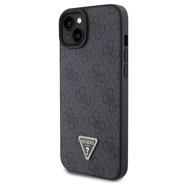 Guess Guess GUHCP15MP4TDSCPK iPhone 15 Plus 6.7" czarny/black hardcase Crossbody 4G Metal Logo