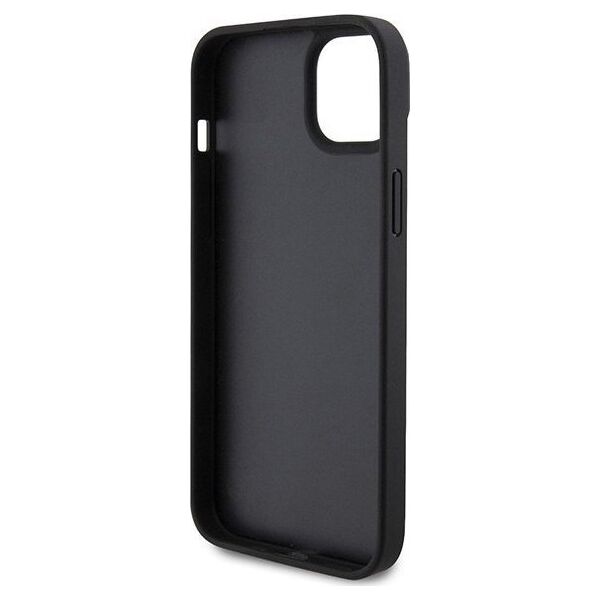 Guess Guess GUHCP15SP4TDSCPK iPhone 15 6.1" czarny/black hardcase Crossbody 4G Metal Logo
