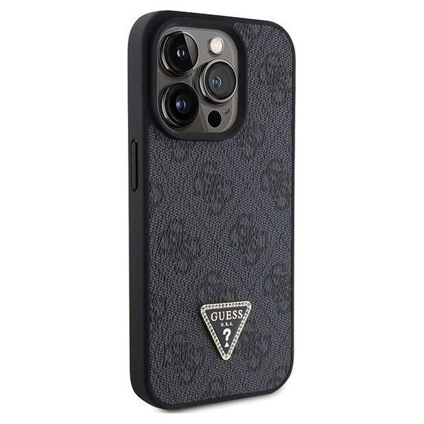 Guess Guess GUHCP15XP4TDSCPK iPhone 15 Pro Max 6.7" czarny/black hardcase Crossbody 4G Metal Logo