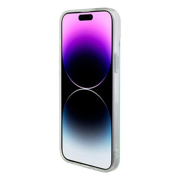 Guess Guess GUHMP15SHITSQ iPhone 15 6.1" turkusowy/turquoise hardcase IML Iridescent MagSafe