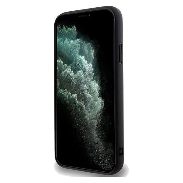 Guess Guess GUHCN61PMSDGSK iPhone 11 / Xr 6.1" czarny/black hardcase Disco Metal Script