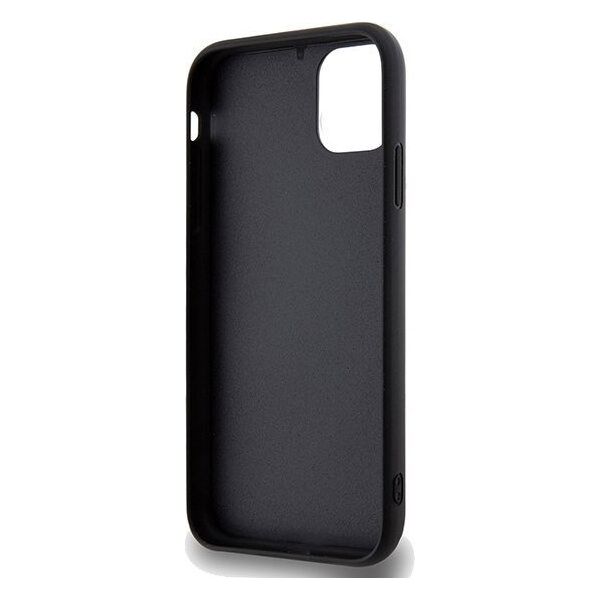 Guess Guess GUHCN61PMSDGSK iPhone 11 / Xr 6.1" czarny/black hardcase Disco Metal Script