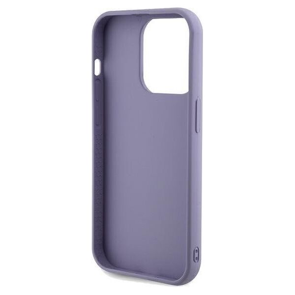 Guess Guess GUHCP13XPSFDGSU iPhone 13 Pro Max 6.7" fioletowy/purple hardcase Sequin Script Metal