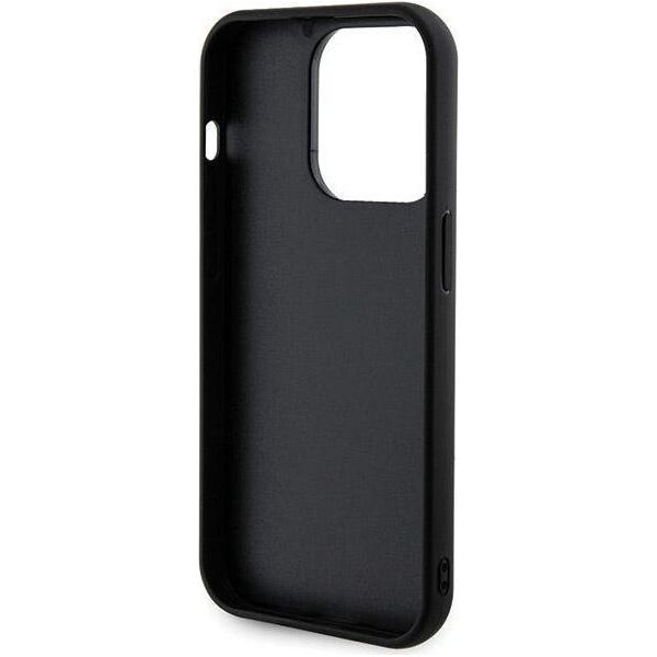 Guess Guess GUHCP13XPSFDGSK iPhone 13 Pro Max 6.7" czarny/black hardcase Sequin Script Metal