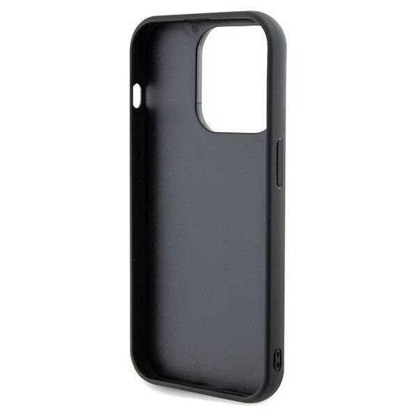 Guess Guess GUHCP14LPMSDGSK iPhone 14 Pro 6.1" czarny/black hardcase Disco Metal Script