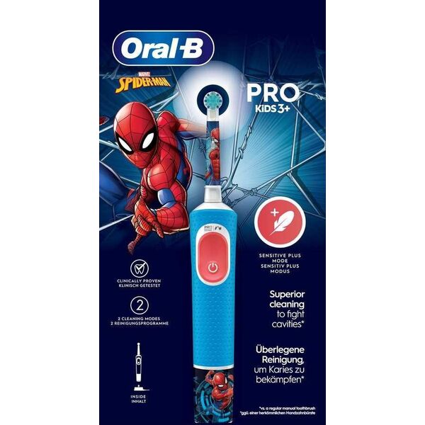 Szczoteczka Oral-B Vitality Pro Kids 103 Spiderman Blue