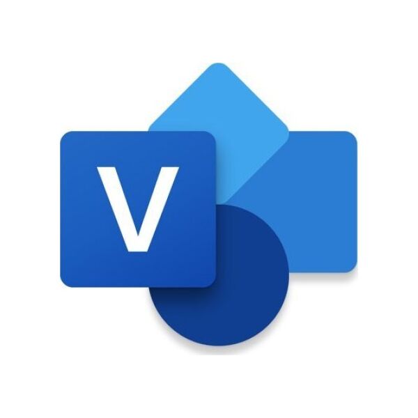 Program Microsoft Microsoft Visio Standard 2021 Pakiet biurowy 1 x licencja Wielojęzyczny