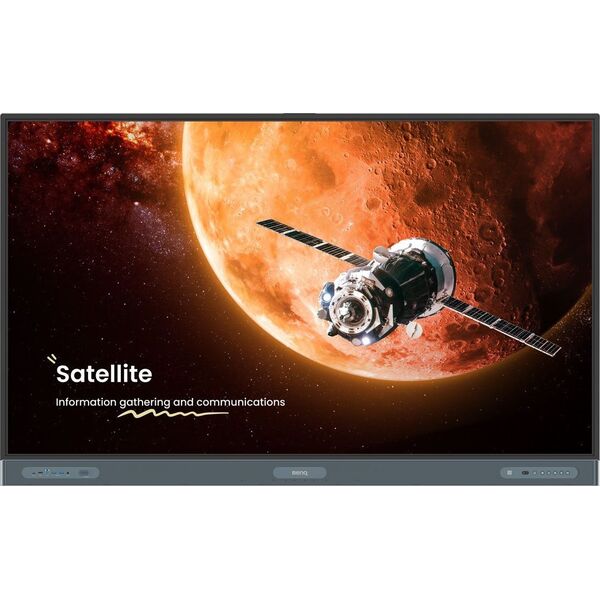 System interaktywny BenQ BenQ RP7504 tablica interaktywna 190,5 cm (75") 3840 x 2160 px Ekran dotykowy Czarny
