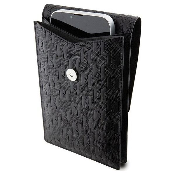 Karl Lagerfeld Karl Lagerfeld Torebka KLWBSAKHPCK czarny/black Saffiano Monogram Choupette