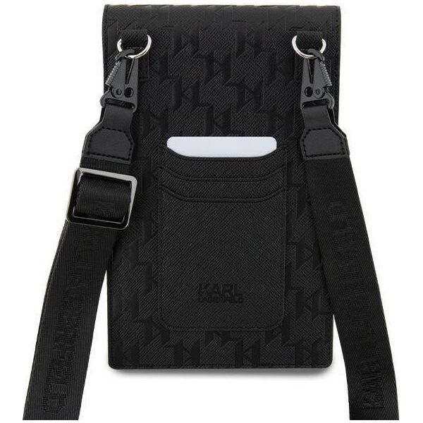 Karl Lagerfeld Karl Lagerfeld Torebka KLWBSAKHPCK czarny/black Saffiano Monogram Choupette