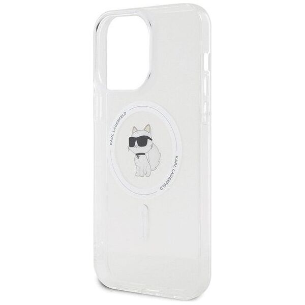 Karl Lagerfeld Karl Lagerfeld KLHMP15XHFCCNOT iPhone 15 Pro Max 6.7" transparent hardcase IML Choupette MagSafe
