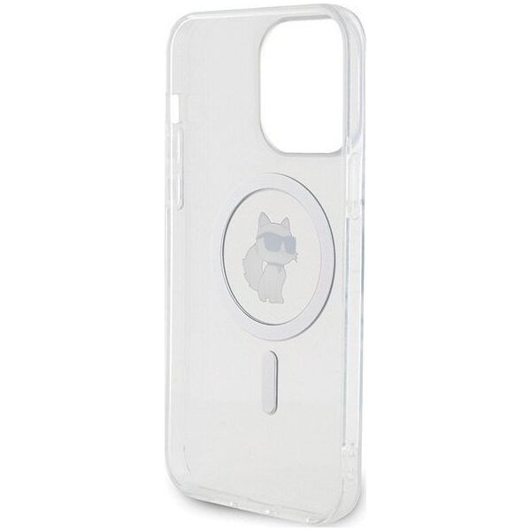 Karl Lagerfeld Karl Lagerfeld KLHMP15XHFCCNOT iPhone 15 Pro Max 6.7" transparent hardcase IML Choupette MagSafe