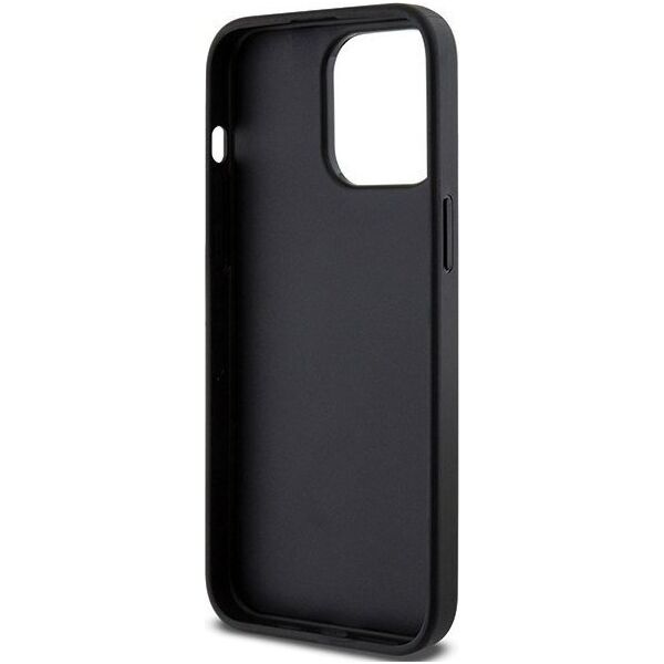 Karl Lagerfeld Karl Lagerfeld KLHCP13LGSACHPK iPhone 13 Pro / 13 6.1" czarny/black hardcase Gripstand Saffiano Choupette Pins