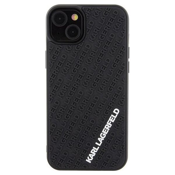 Karl Lagerfeld Karl Lagerfeld KLHCP15M3DMKRLK iPhone 15 Plus 6.7" czarny/black hardcase 3D Rubber Multi Logo