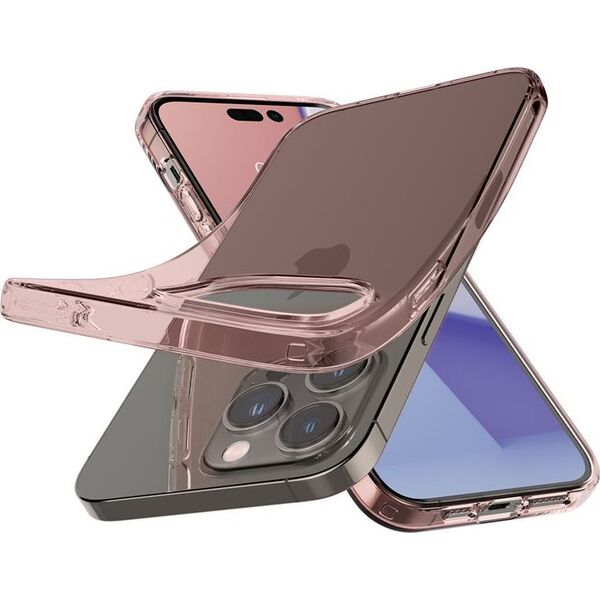 Spigen Crystal Flex, rose crystal - iPhone 14 Pro Max