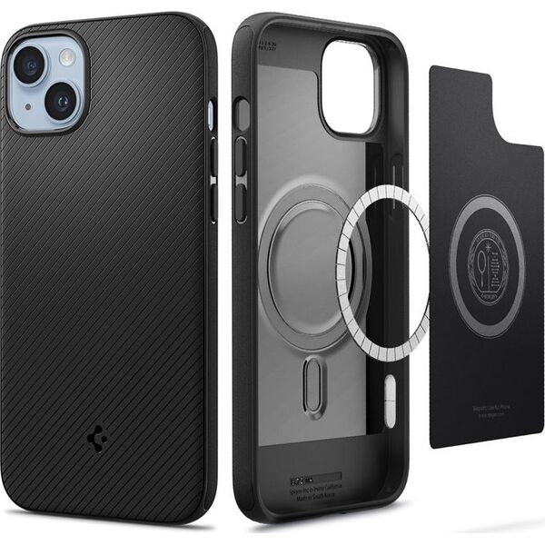 Spigen Core Armor MagSafe, matte black - iPhone 14 Plus