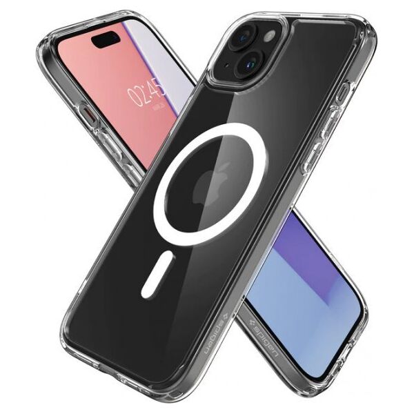Spigen Spigen Crystal Hybrid MagSafe, white - iPhone 15 Plus