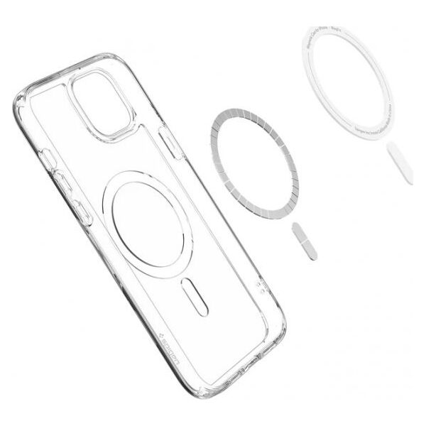 Spigen Spigen Crystal Hybrid MagSafe, white - iPhone 15 Plus