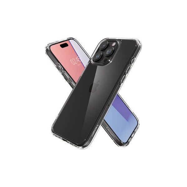 Spigen Spigen Crystal Hybrid, crystal clear - iPhone 15 Pro Max