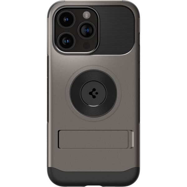 Spigen Spigen Slim Armor MagSafe, gunmetal - iPhone 15 Pro