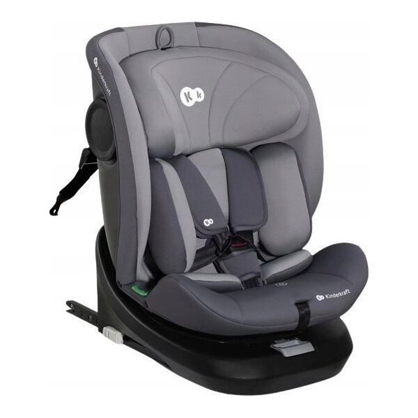 Fotelik samochodowy KinderKraft Fotelik samochodowy Kinderkraft I-Grow i-Size 40-150 cm obrotowy Szary