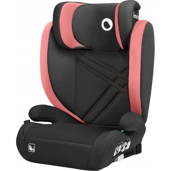 Fotelik samochodowy Lionelo Fotelik samochodowy Lionelo Hugo i-Size 100-150 cm pianka EPE Pink Baby
