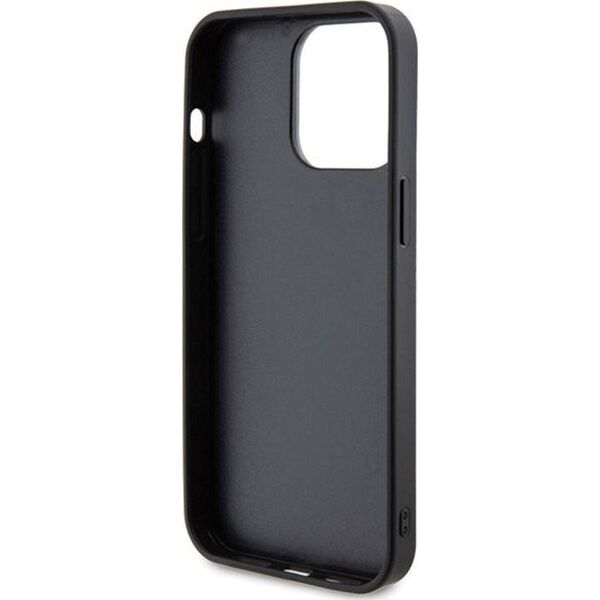 Guess Guess GUHCP15LPFGSBSD iPhone 15 Pro 6.1" żółty/yellow hardcase Rhinestone Metal Logo