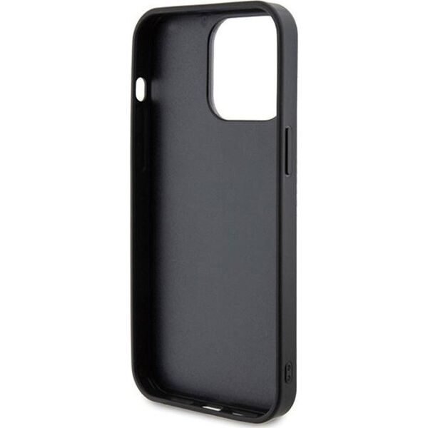 Guess Guess GUHCP15LPFGSBSP iPhone 15 Pro 6.1" fioletowy/purple hardcase Rhinestone Metal Logo