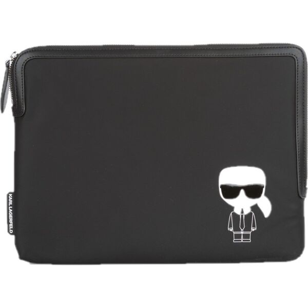 Karl Lagerfeld Karl Lagerfeld Sleeve KLCS16SAKCPMK 16" czarny/black Saffiano Karl&Choupette