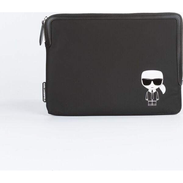 Karl Lagerfeld Karl Lagerfeld Sleeve KLCS16SAKCPMK 16" czarny/black Saffiano Karl&Choupette