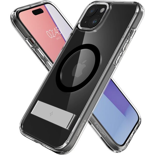 Spigen Ultra Hybrid S MagSafe, black - iPhone 15