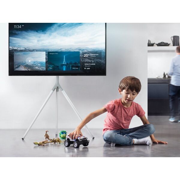 One For All Obrotowy metalowy trójnóg WM7462 na TV 32"-65" 30kg 360st biały