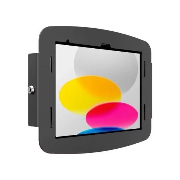 Uchwyt Compulocks Compulocks iPad 10.9" 10th Gen Space Enclosure Wall Mount - Gehause - fur Tablett - verriegelbar - hochwertiges Aluminium - Schwarz - Bildschirmgrosse: 27.7 cm (10.9") - Montageschnittstelle: 100 x 100 mm - Wandmontage,Oberflachenmontage