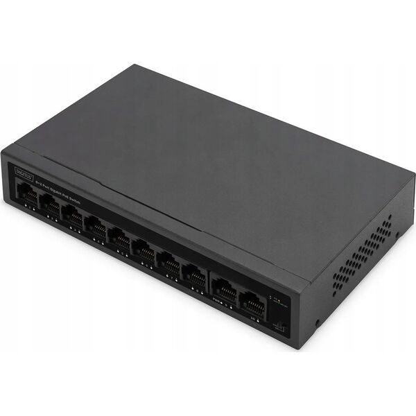 Switch Digitus Adap Digitus Poe Switch 8+2-port GE