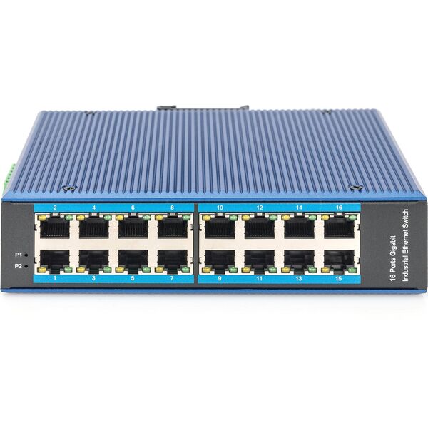 Switch Digitus Switch DIGITUS Indust.16-Port Gigabit Switch Un