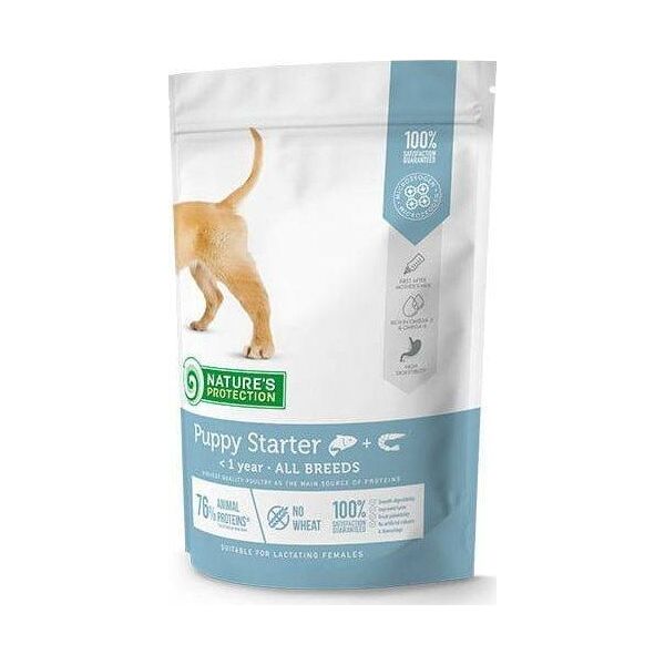 Natures Protection NATURES PROTECTION Puppy Starter Salmon with Krill All Breeds 500g