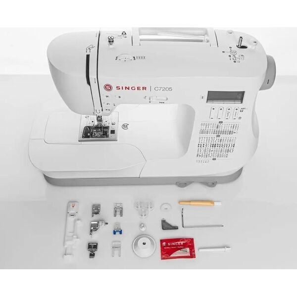 Maszyna do szycia Singer Singer | C7205 | Sewing Machine | Number of stitches 200 | Number of buttonholes 8 | White