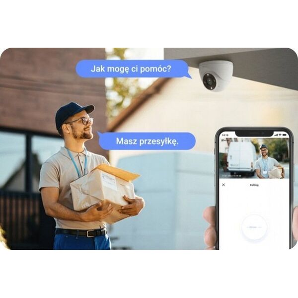 Kamera IP Ezviz Ezviz H4 Kamera Zewnętrzna WiFi 2K 3Mpx Mikrofon Głośnik Dual Light