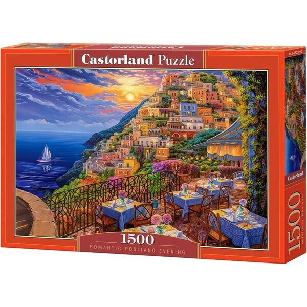 Smarton Puzzle 1500 elementów Romantyczny wieczór w Positano Włochy
