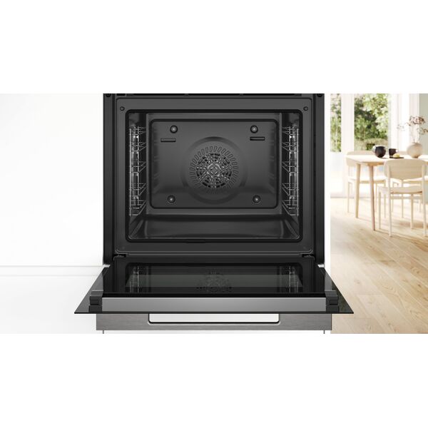 Piekarnik Bosch Bosch | Oven | HBG7721B1 | 71 L | Electric | Pyrolysis | Touch | Height 59.5 cm | Width 59.4 cm | Black